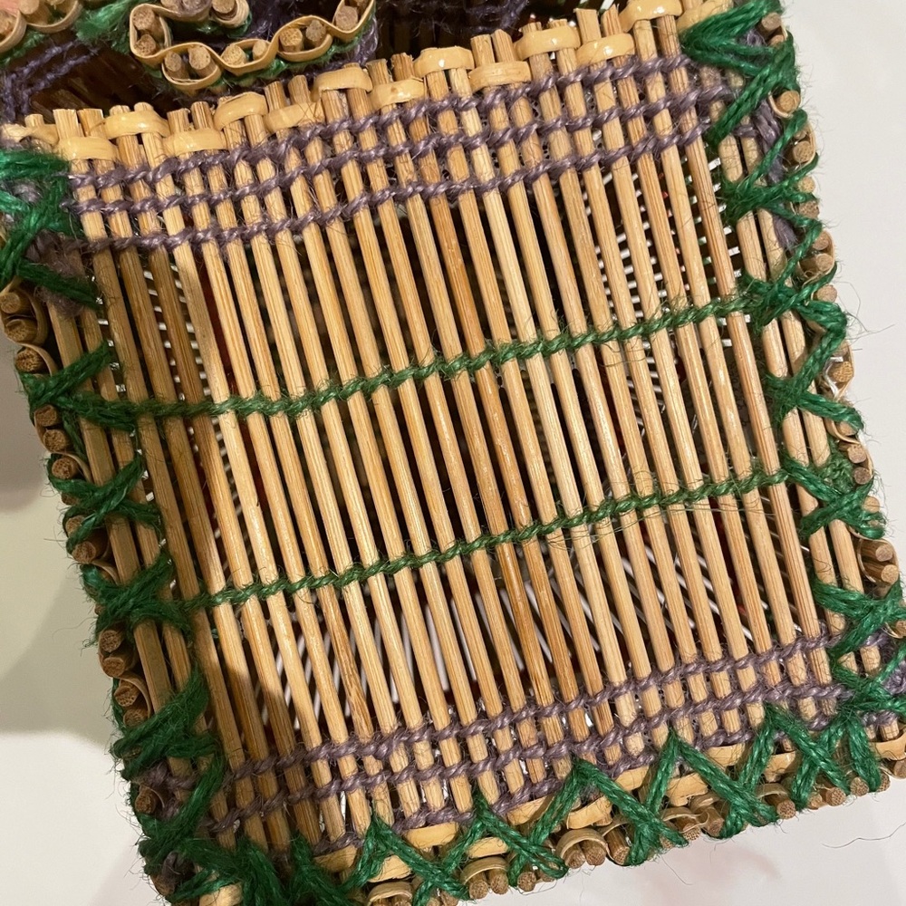 Stylish Jute Basket Bag - Picture 4 of 6